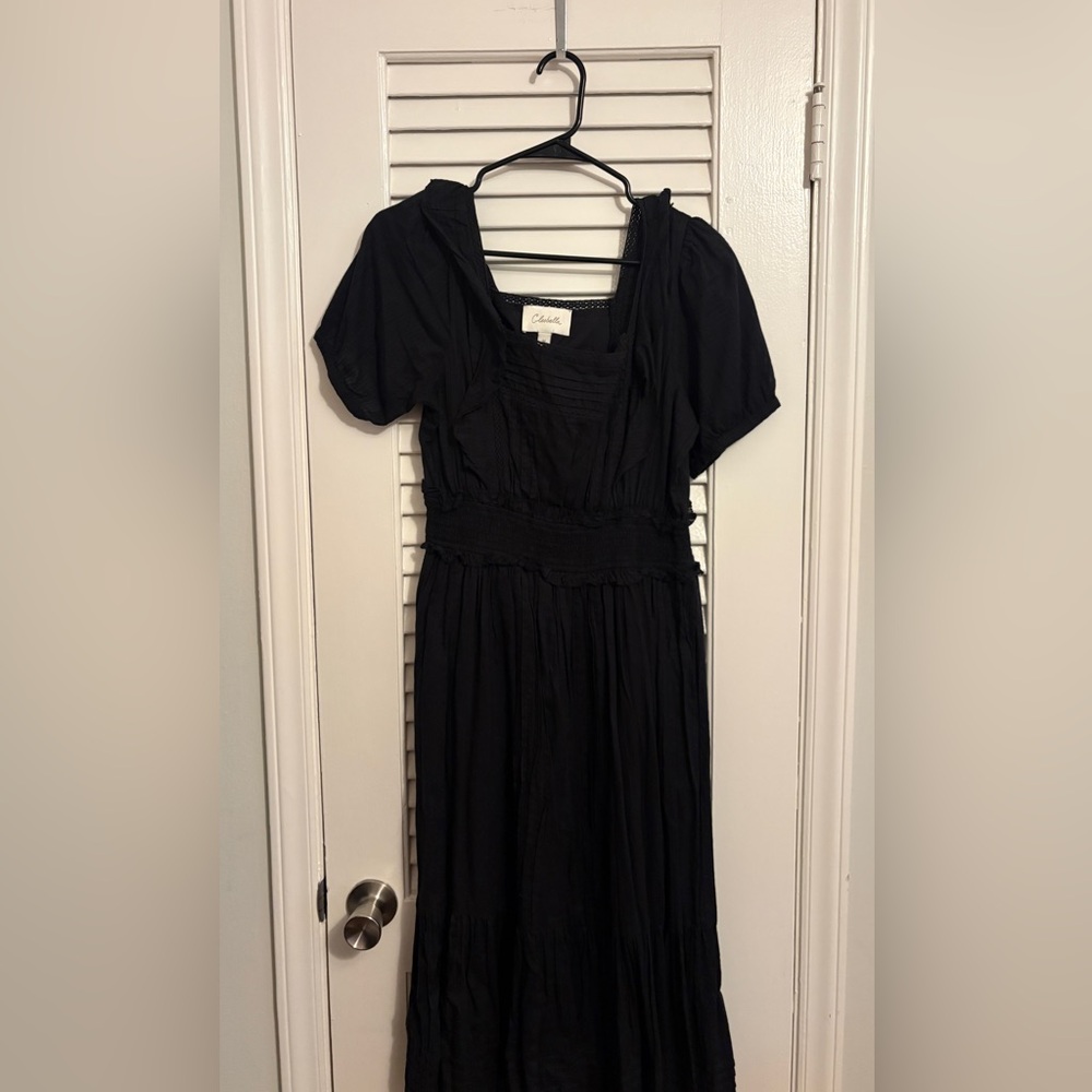 Cleobella Black Midi Dress